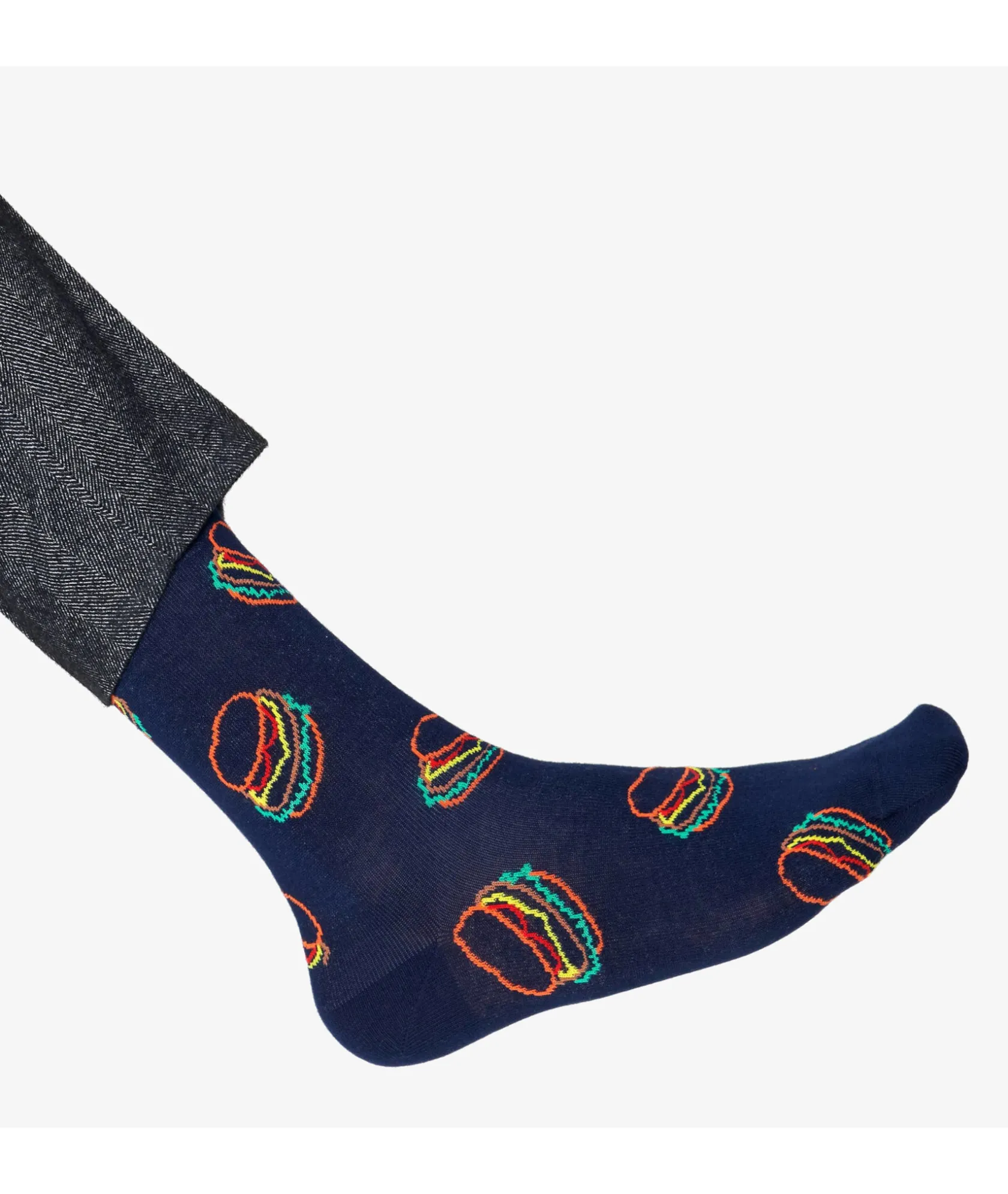 Mujer Happy Socks Calcetínes unisex LUT01-6500 en azul marino