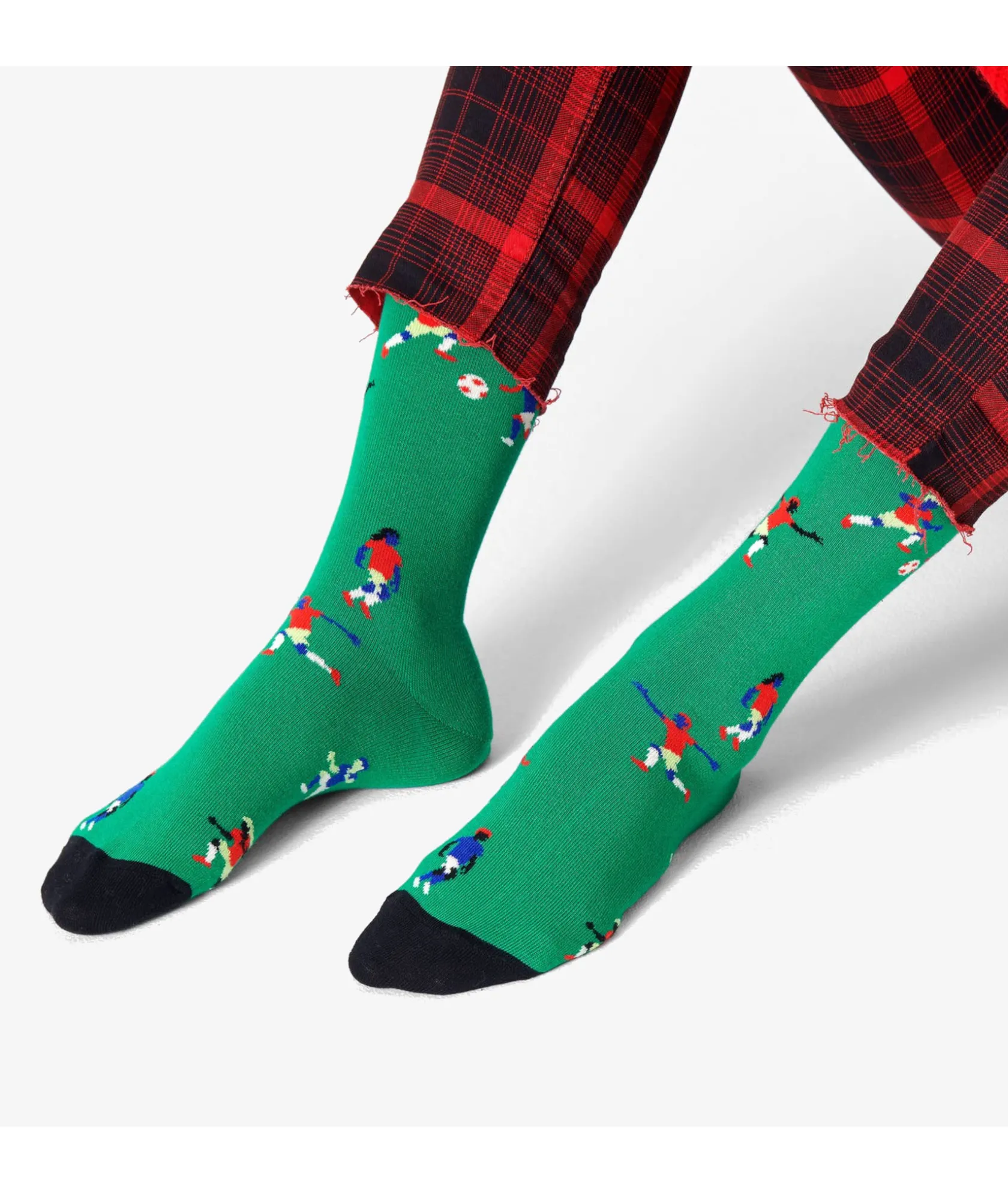 Mujer Happy Socks Calcetínes unisex FOO01-7300 en verde