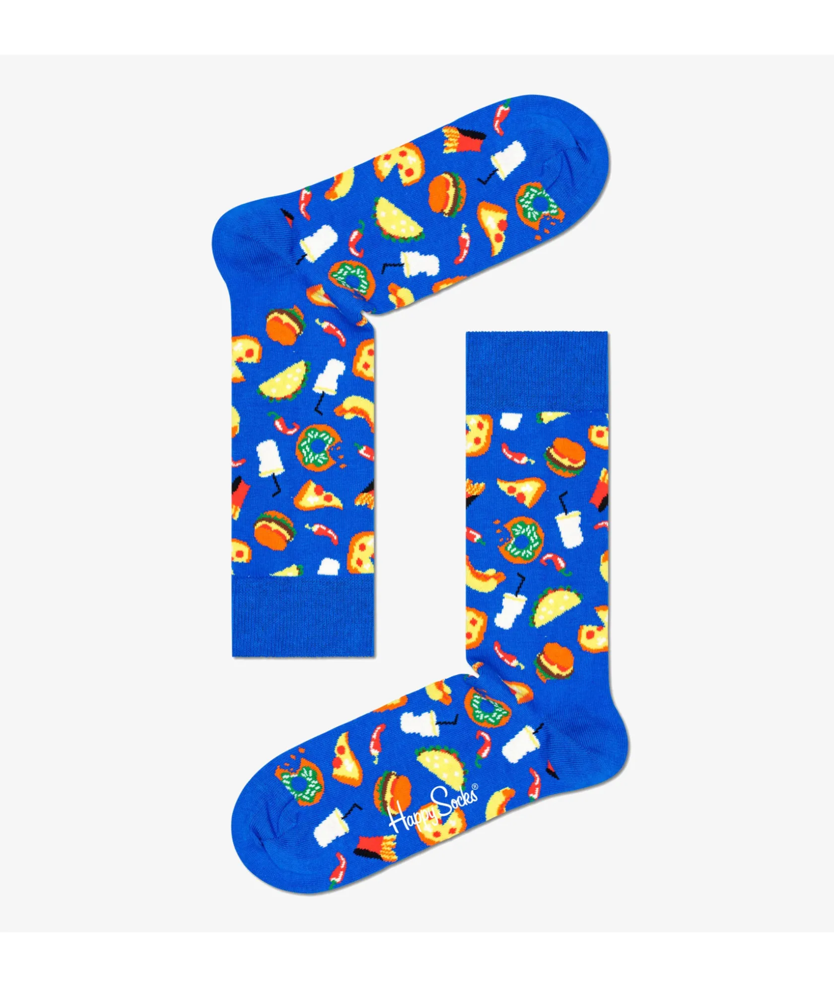 Mujer Happy Socks Calcetínes unisex JUN01-6300 en azul marino