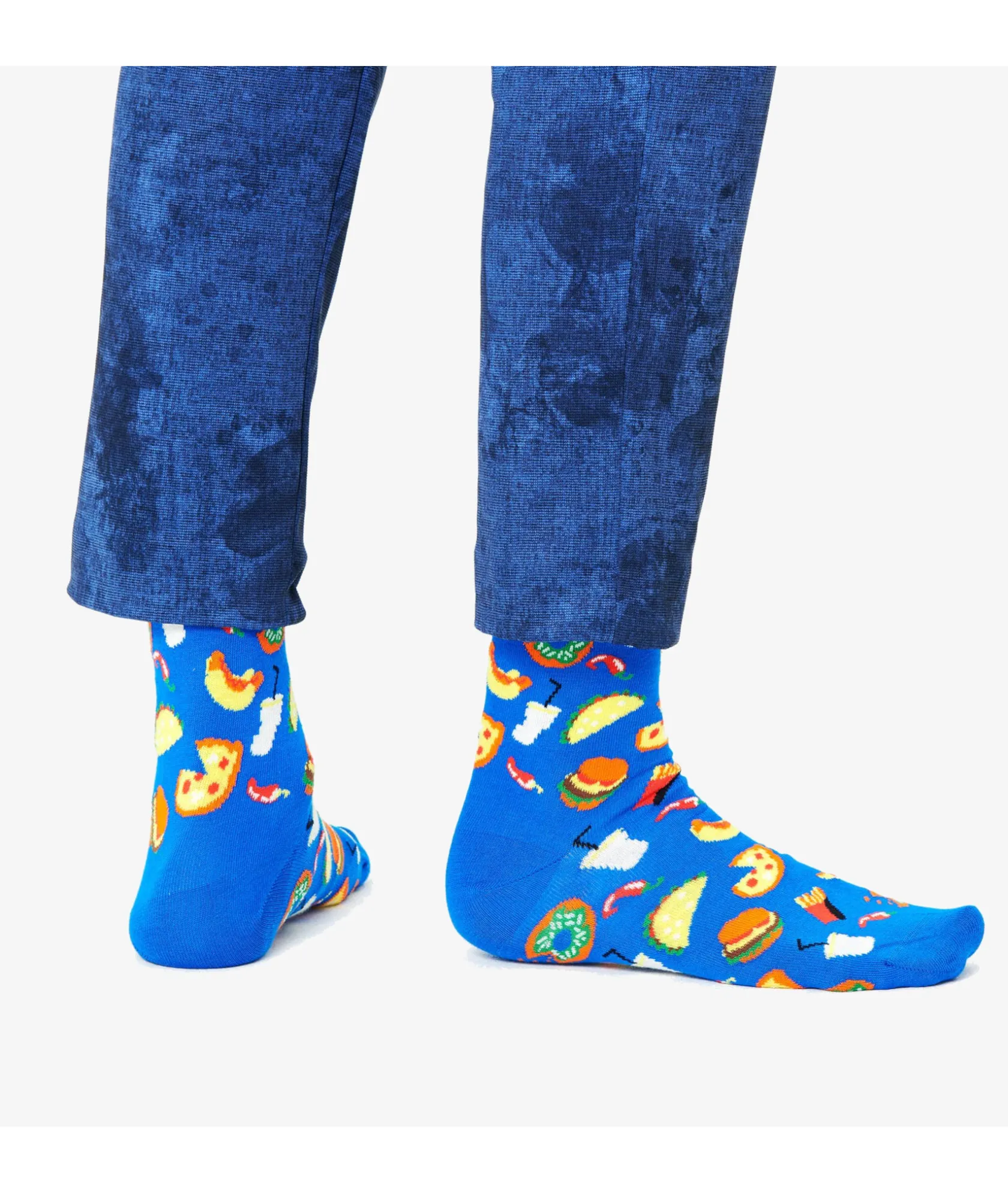 Mujer Happy Socks Calcetínes unisex JUN01-6300 en azul marino
