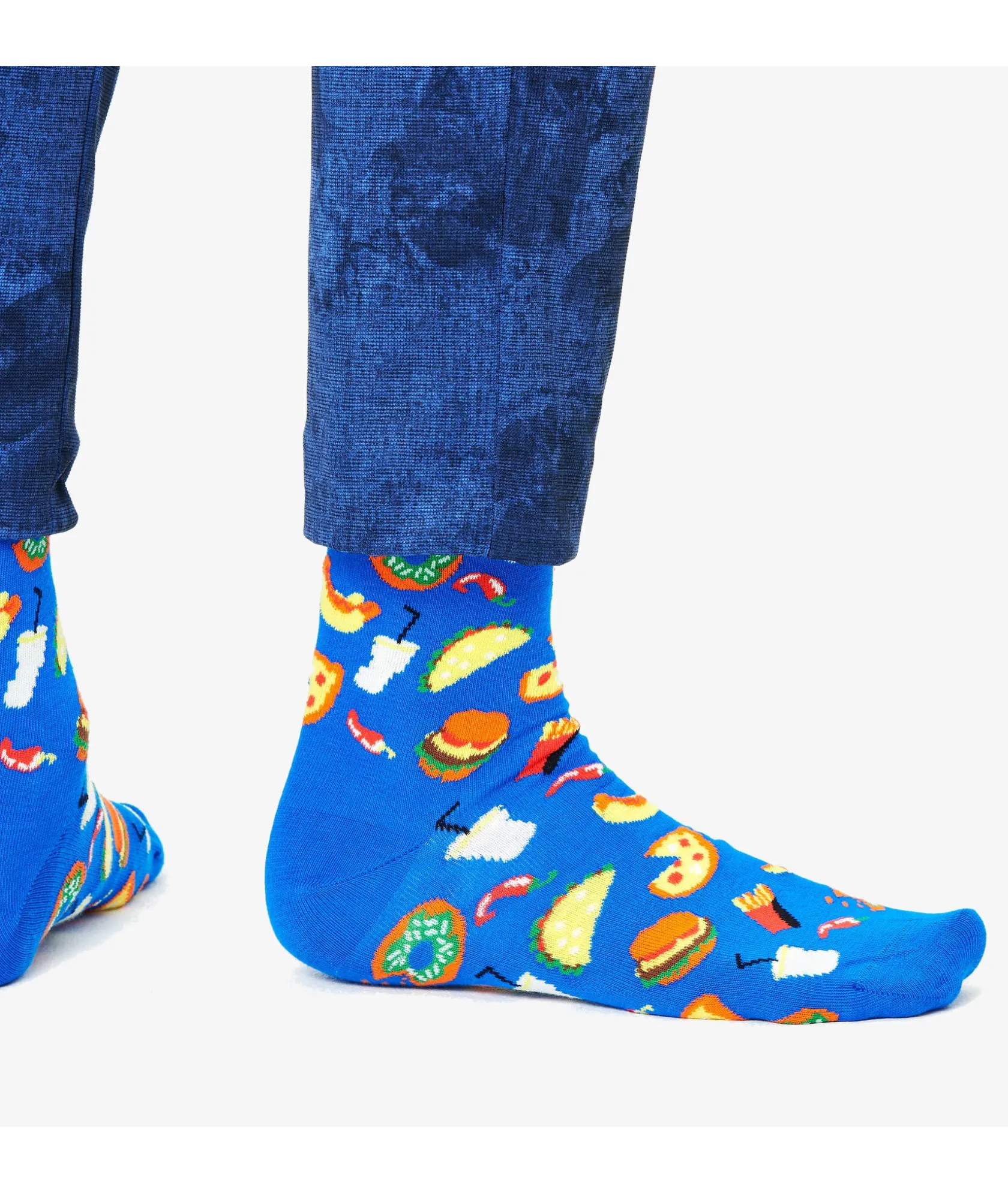 Mujer Happy Socks Calcetínes unisex JUN01-6300 en azul marino