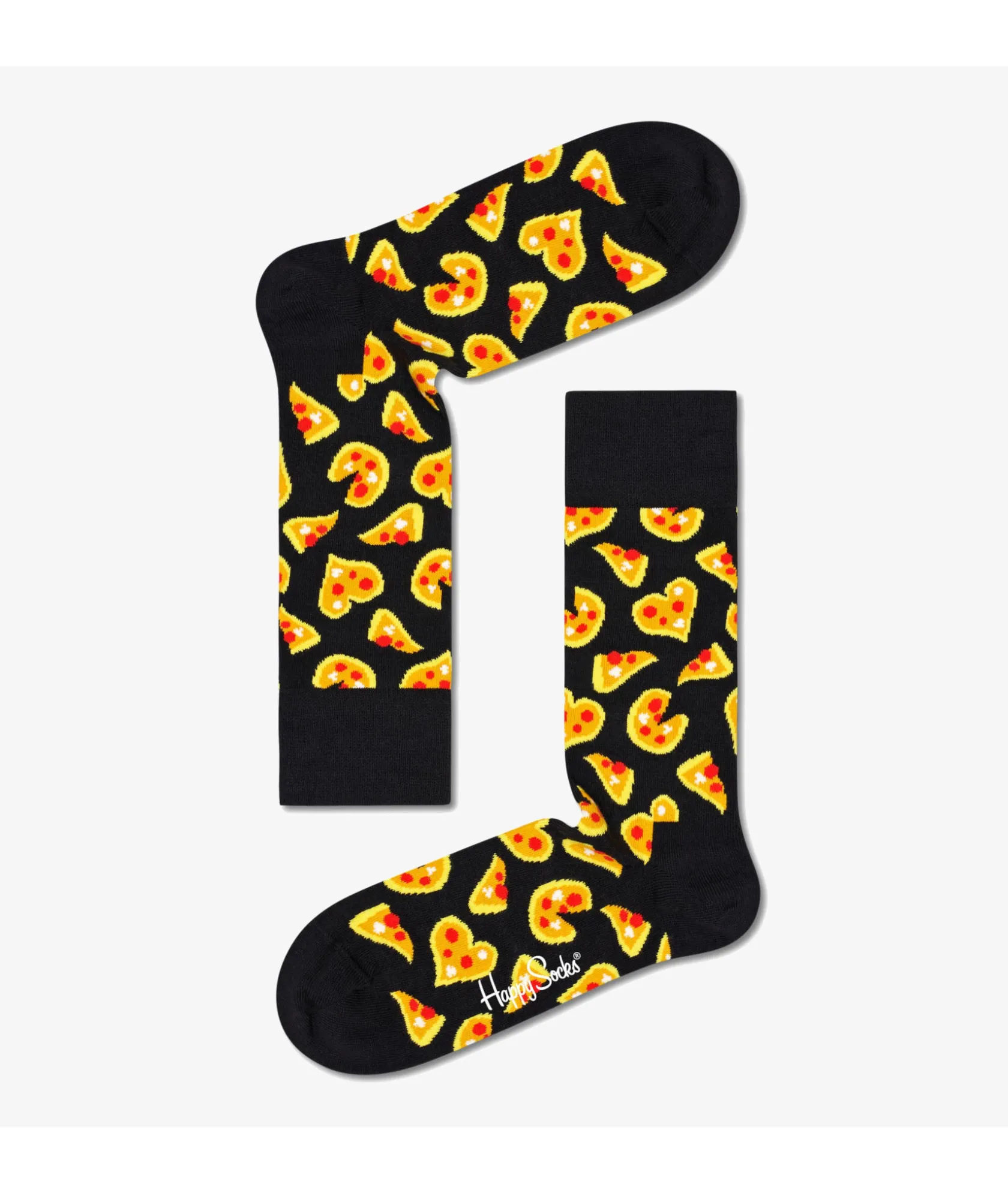Mujer Happy Socks Calcetínes unisex PLS01-6300 en negro