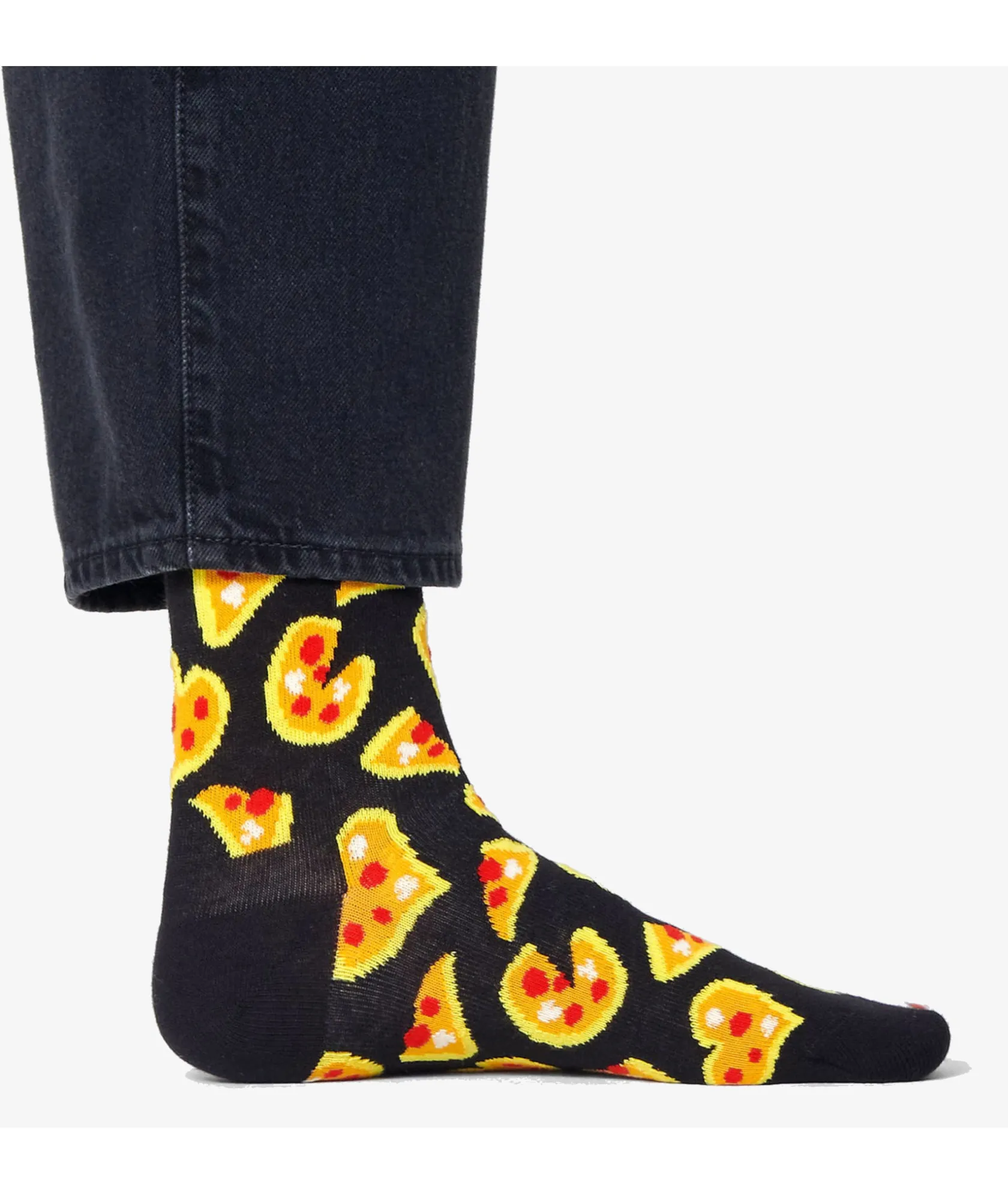 Mujer Happy Socks Calcetínes unisex PLS01-6300 en negro