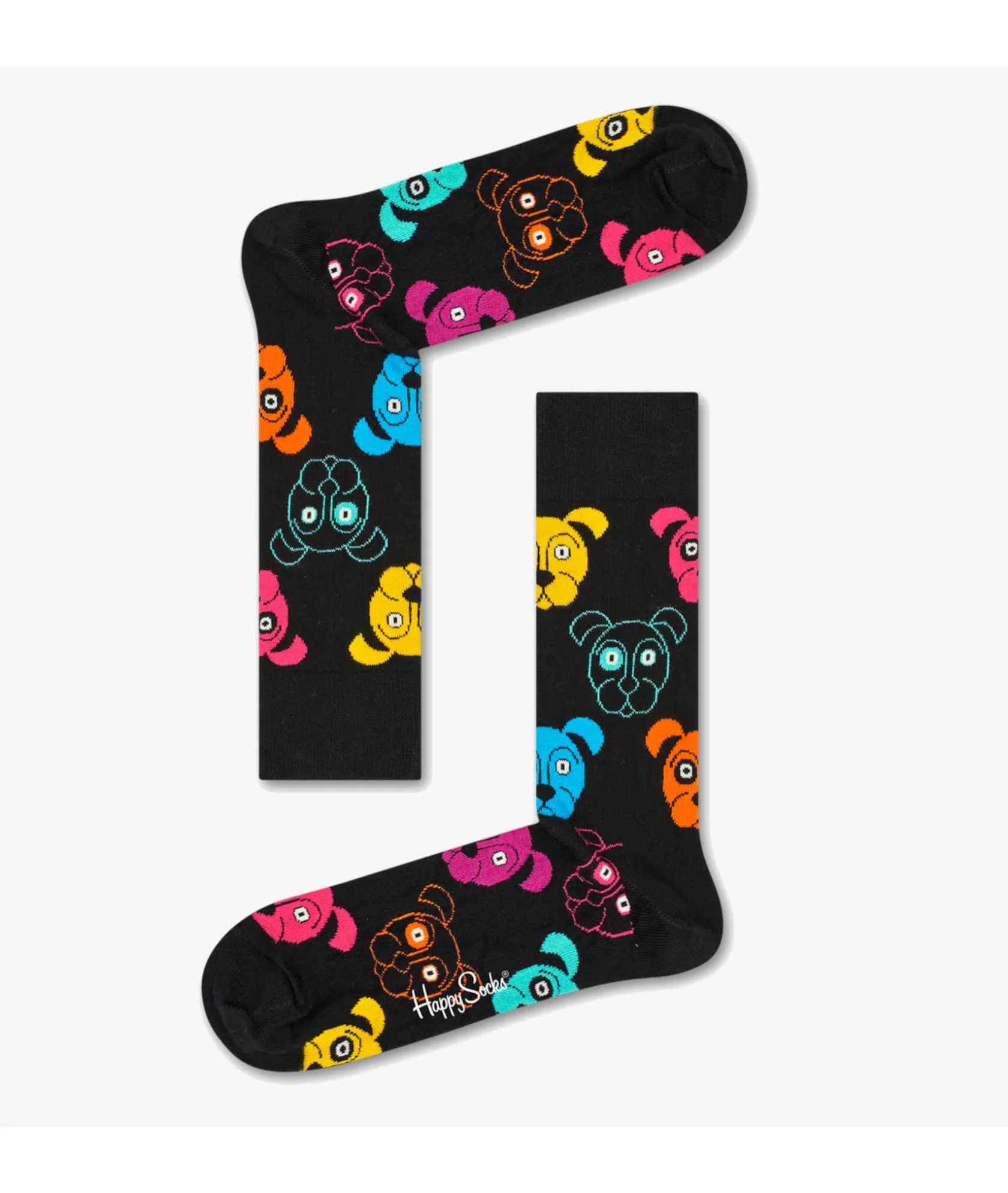 Mujer Happy Socks Calcetínes unisex DOG01-9050 en multicolor