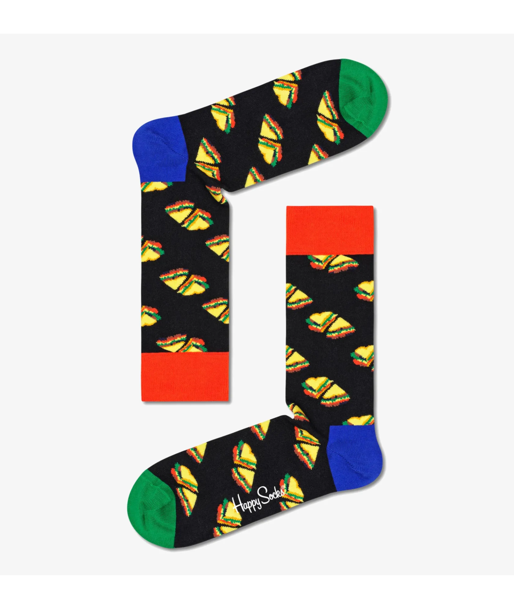Mujer Happy Socks Calcetínes unisex LOV01-6500 en azul marino