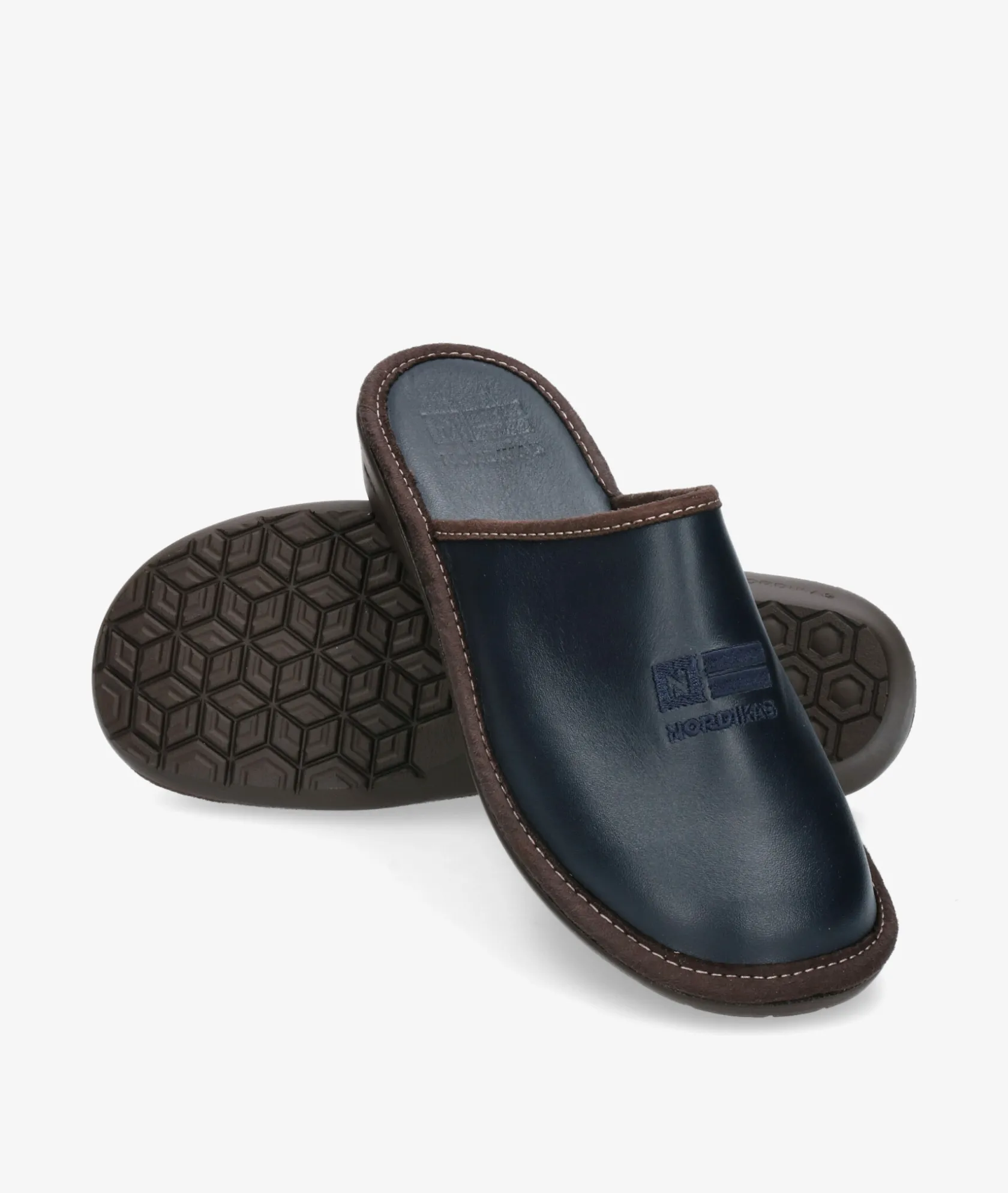 Mujer Nordikas Chinela 9321/8 en azul marino