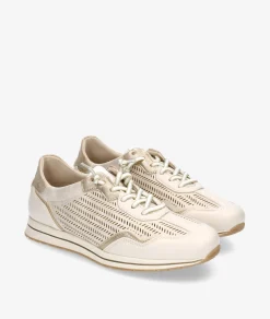 Mujer Amarpies Deportivos 30009 en beige