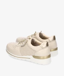 Mujer Amarpies Deportivos 30066 en beige