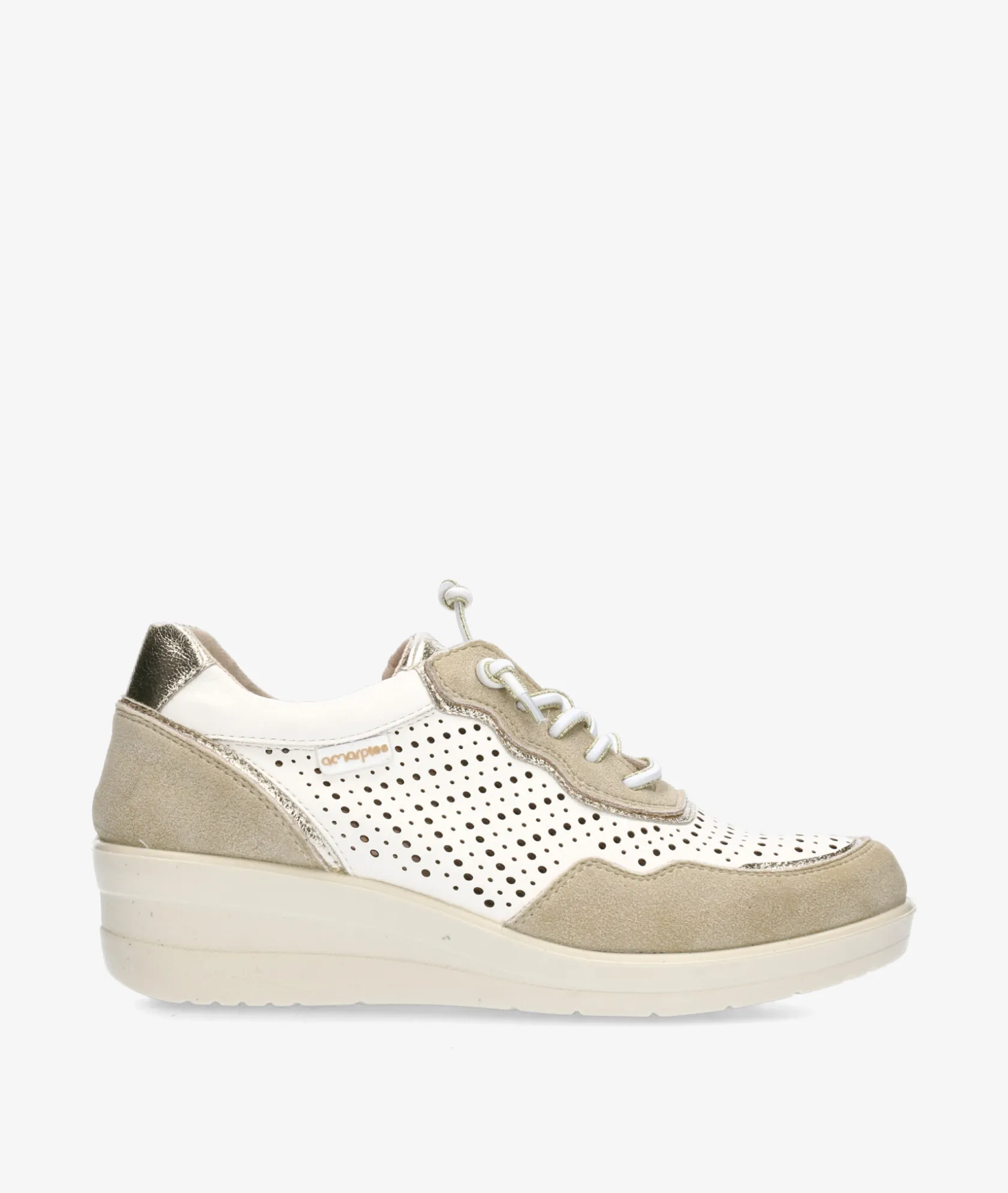 Mujer Amarpies Deportivos 30252 en blanco
