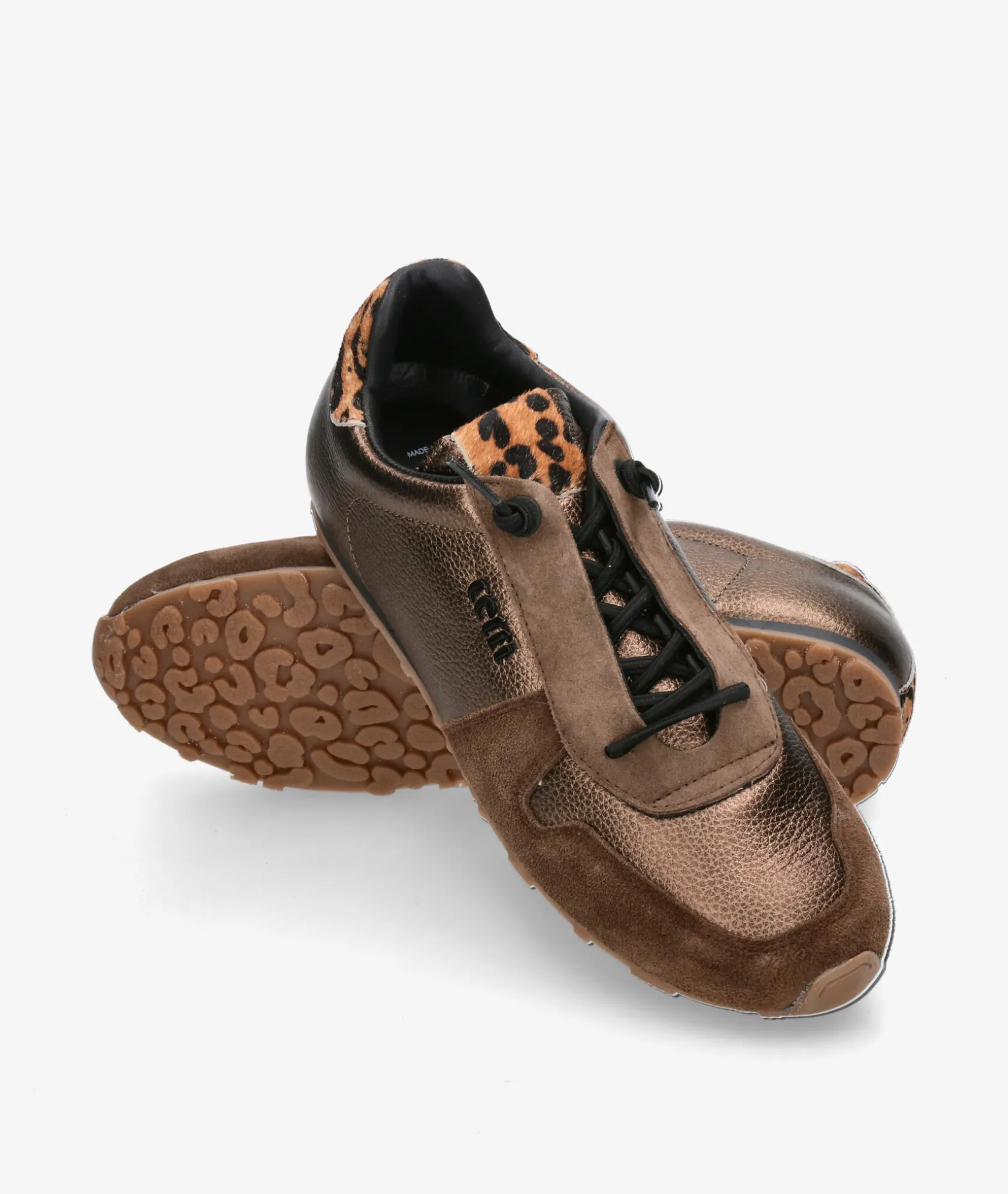 Mujer Cetti Deportivos C-1379 SRA en taupe metalizado