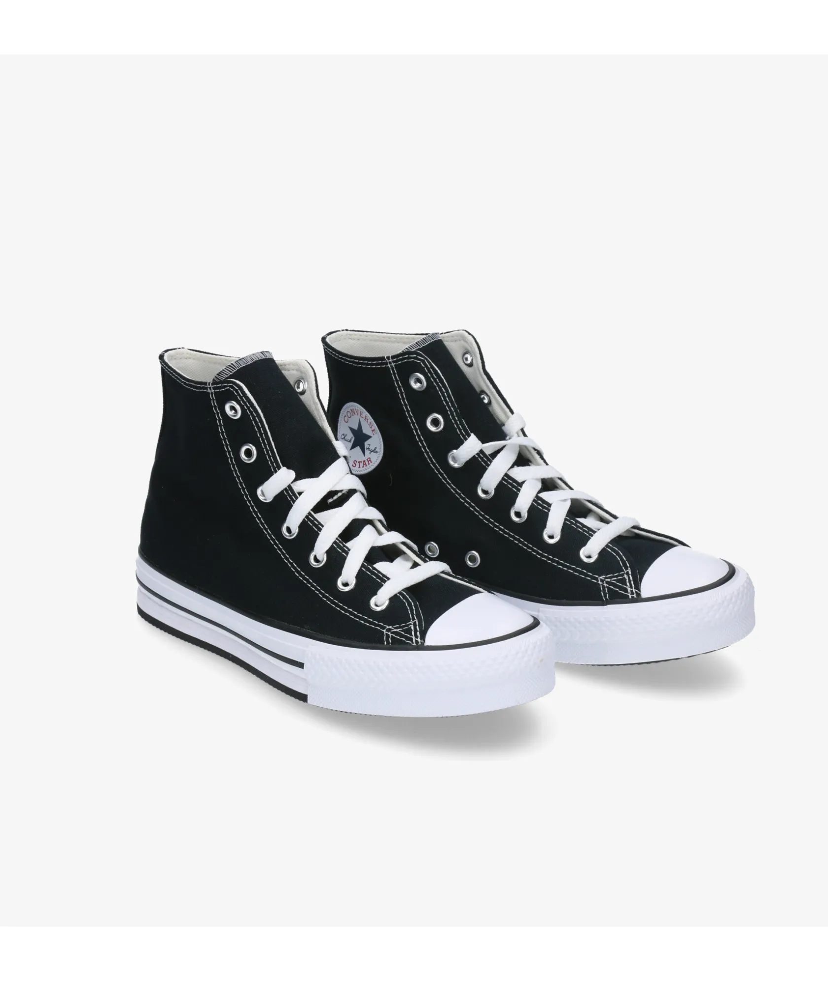 Mujer Converse Deportivos CTAS PLATFORM EVA LIFT-HI en negro