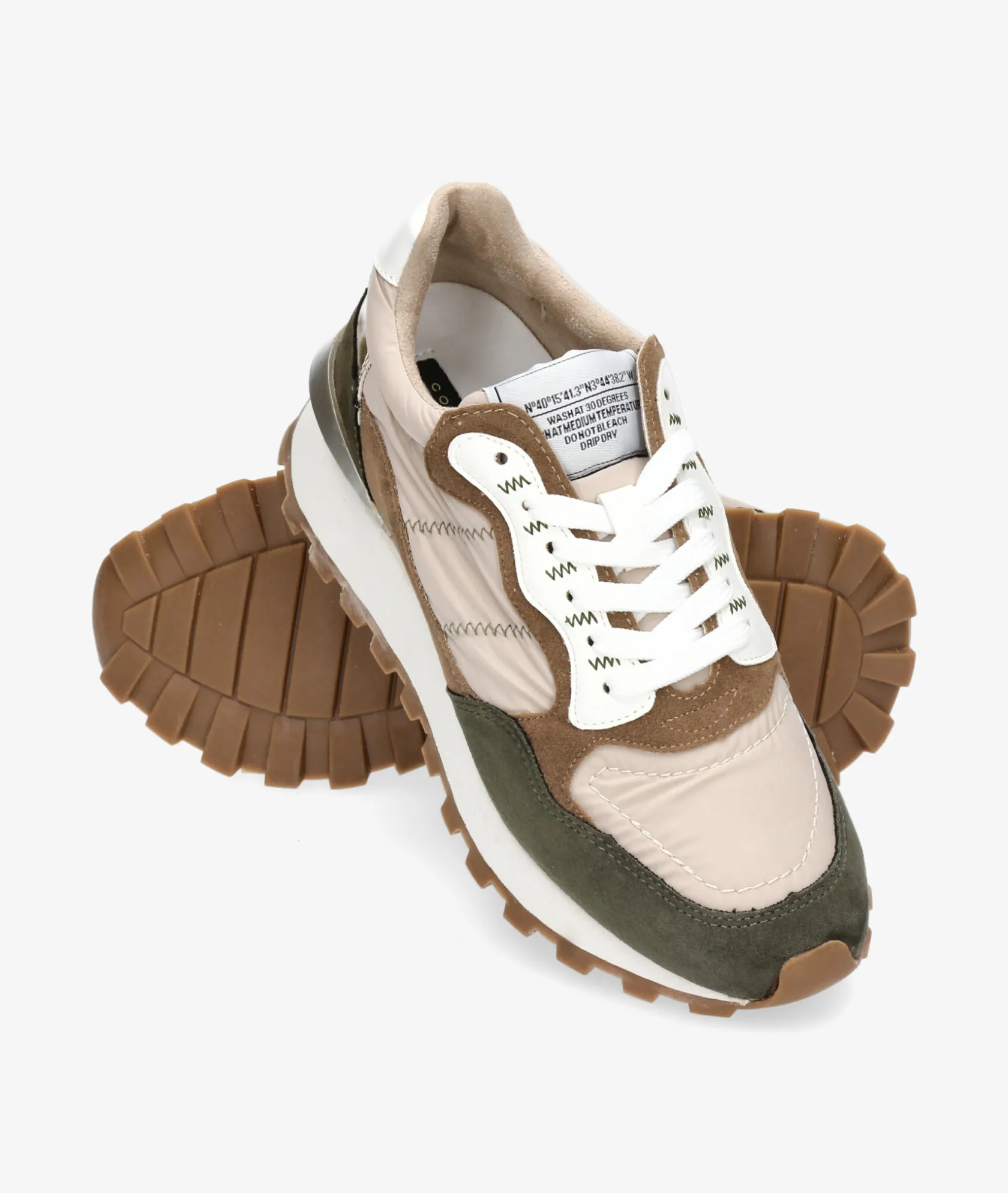 Mujer pabloochoa.shoes Deportivos CORINA M4545 en caki