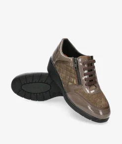 Mujer pabloochoa.shoes Deportivos DOCTOR CUTILLAS 60329 en topo