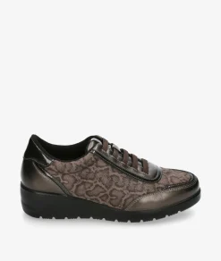 Mujer pabloochoa.shoes Deportivos DOCTOR CUTILLAS 45419 en serpiente taupe