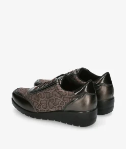 Mujer pabloochoa.shoes Deportivos DOCTOR CUTILLAS 45419 en serpiente taupe