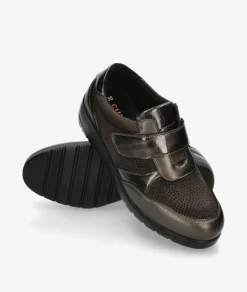 Mujer pabloochoa.shoes Deportivos DOCTOR CUTILLAS 45418 en metalizado