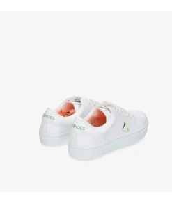 Mujer Ecoshoes Deportivos TENERIFE en blanco