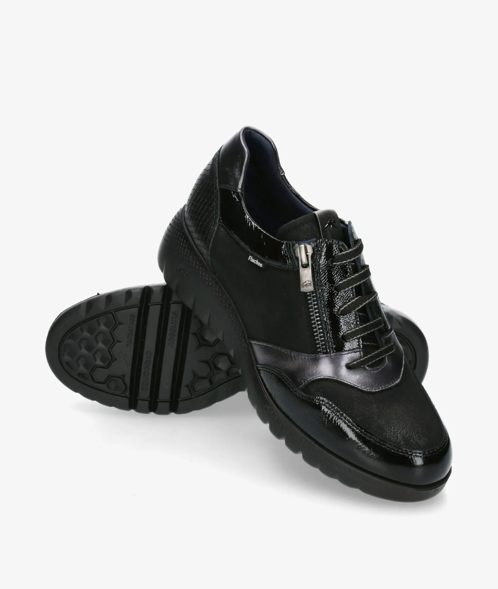 Mujer Fluchos Deportivos F2248 en negro
