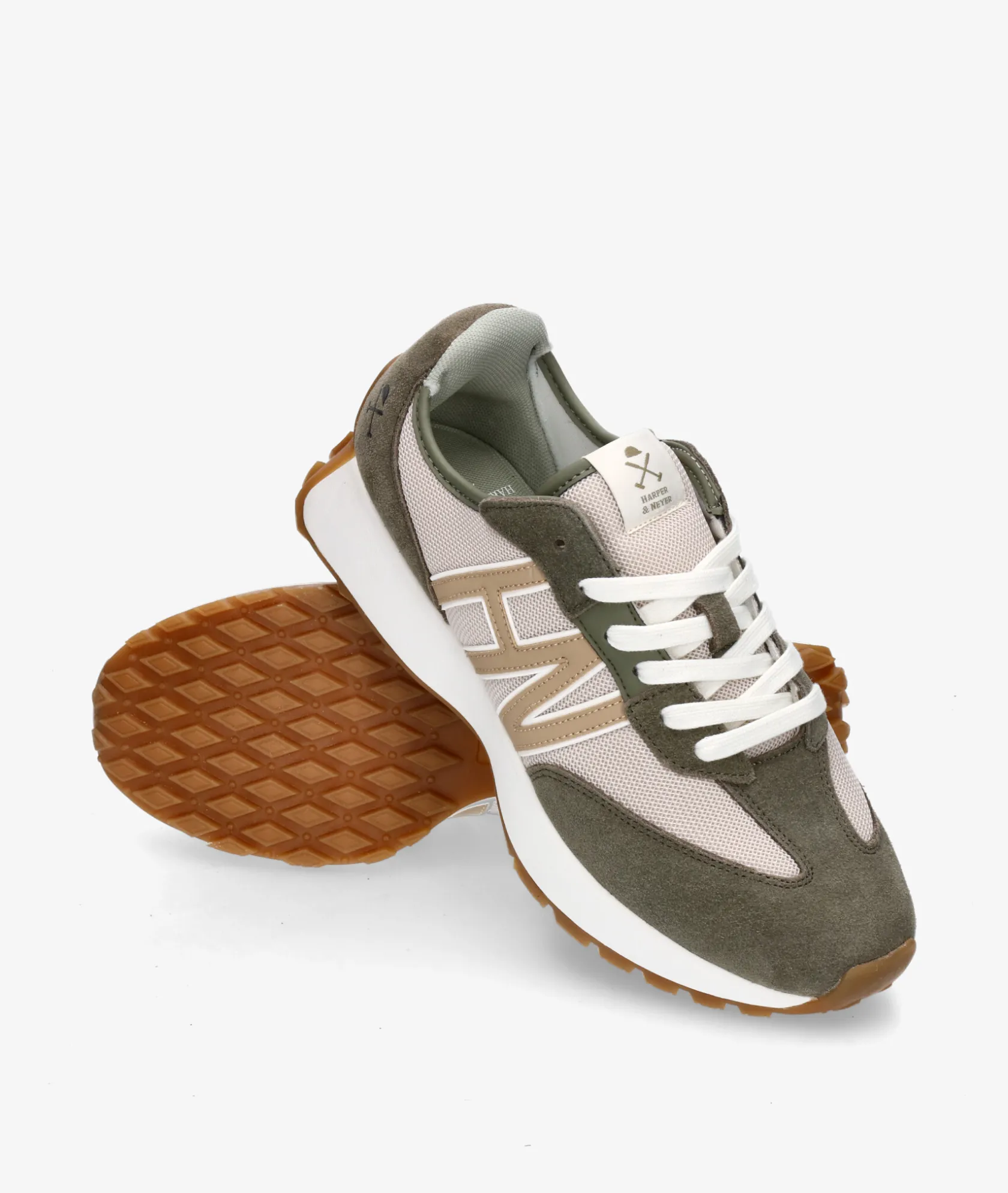Hombre pabloochoa.shoes Deportivos HARPER&NEYER AGP en caki