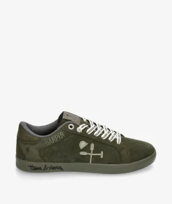 Hombre pabloochoa.shoes Deportivos HARPER&NEYER SUPERBOWL COLOURS en serraje kaki