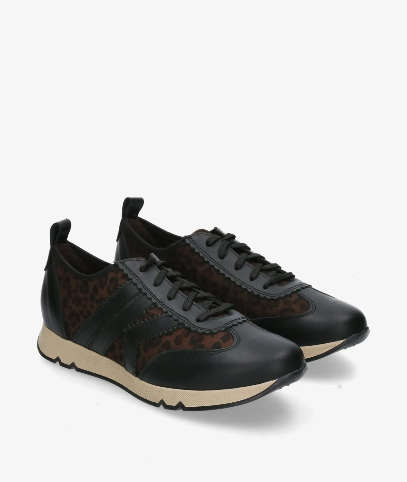 Mujer Kénnebec Deportivos 619-K en negro
