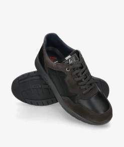 Hombre LUISETTI Deportivos 36224 BI en negro