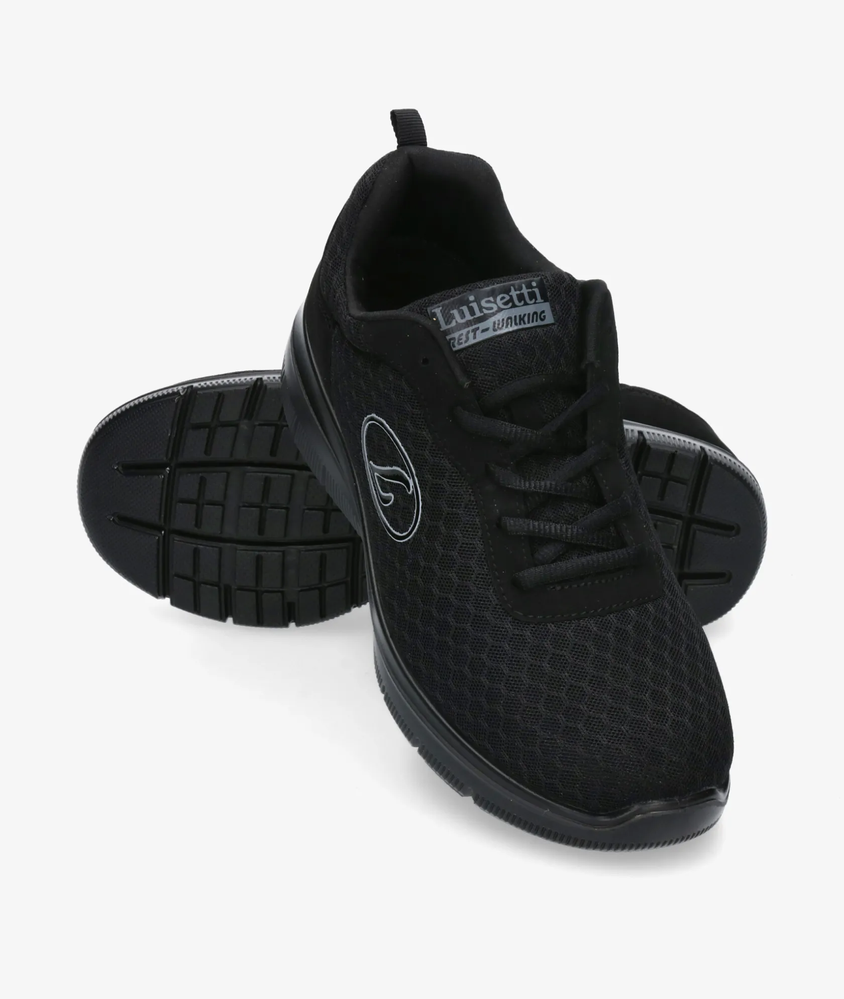 Hombre LUISETTI Deportivos 31102 ST en negro