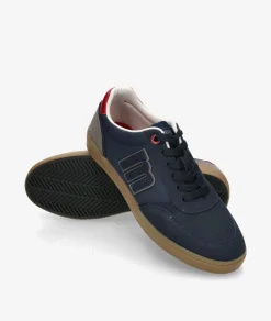Hombre Mustang Deportivos 84826 en azul marino