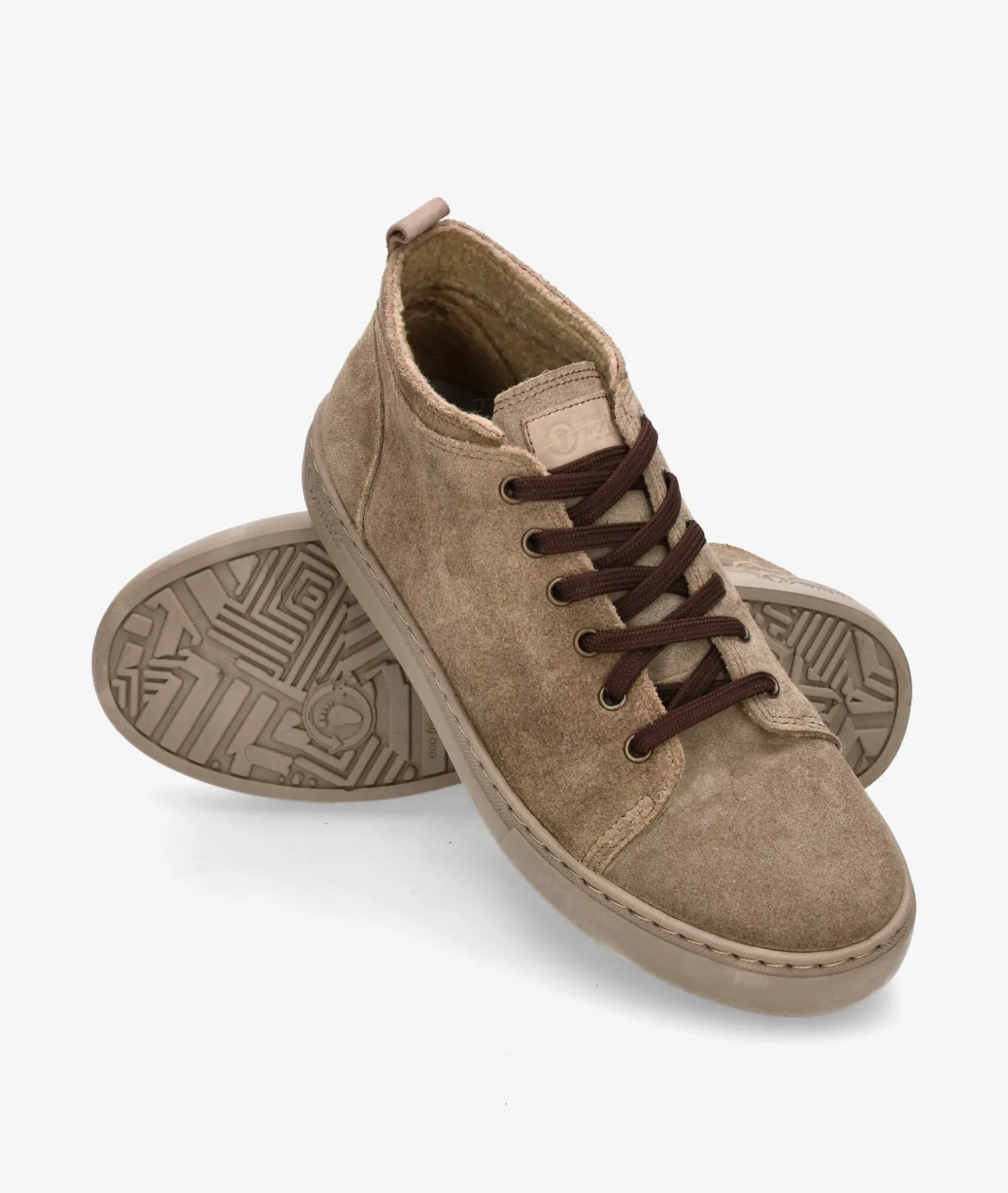Hombre Natural World Deportivos 6721 en serraje