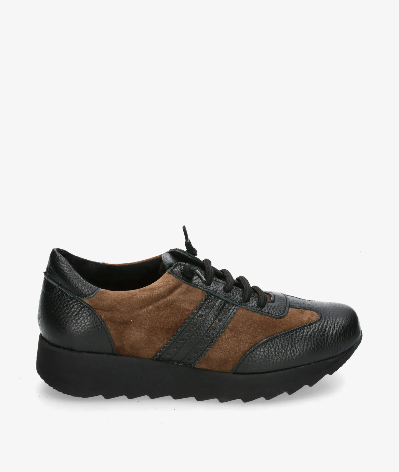 Mujer pabloochoa.shoes Deportivos GEO 20-BANDA PICADA en serraje taupe