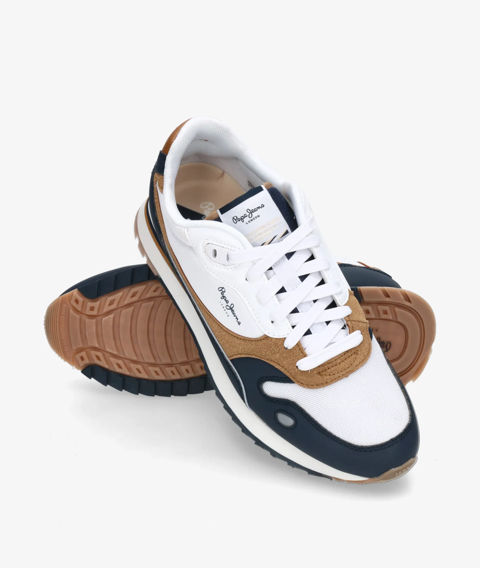 Hombre Pepe Jeans Deportivos BEXLEY ROAD en blanco