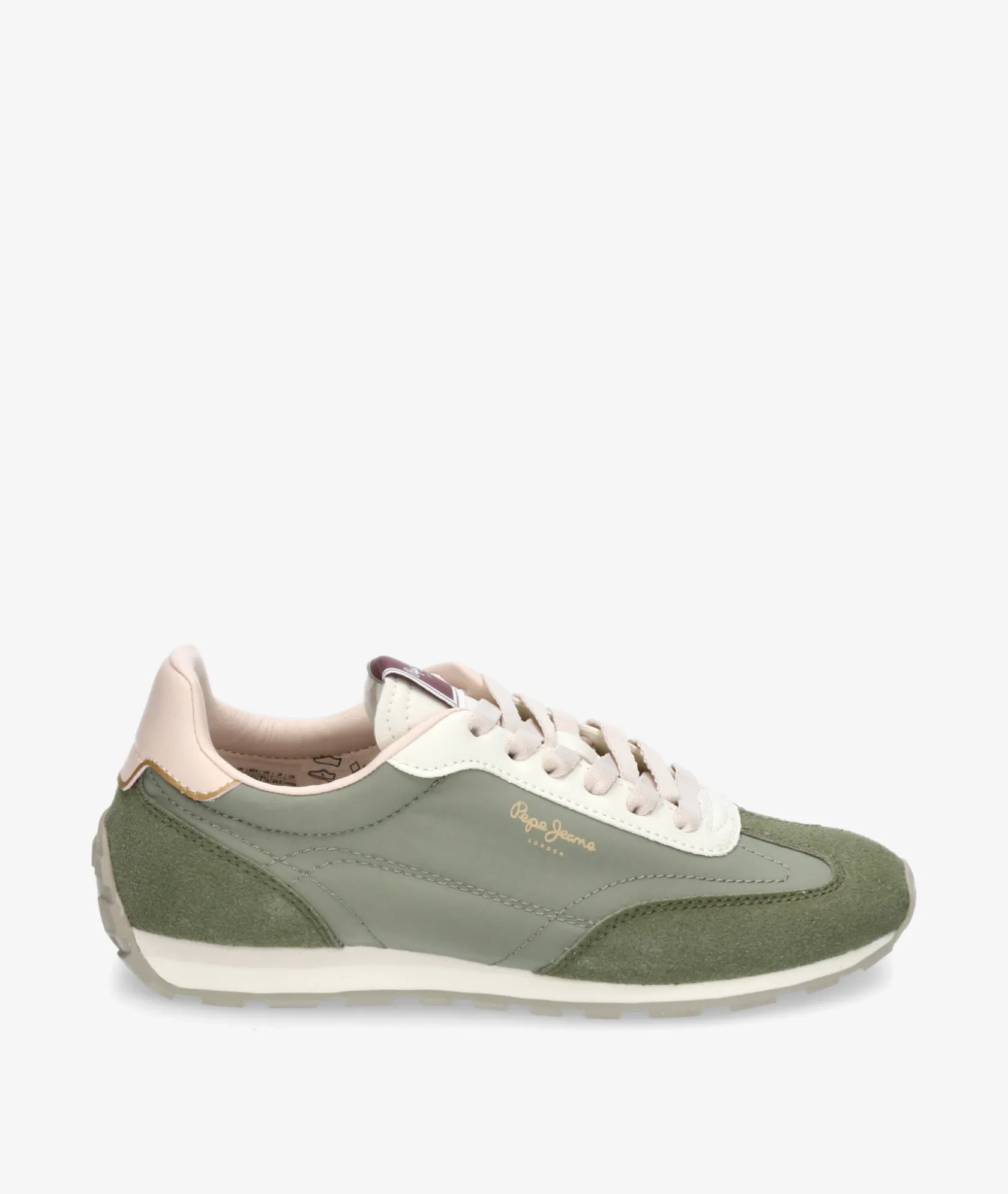 Mujer Pepe Jeans Deportivos JANE SUBTLE en caki