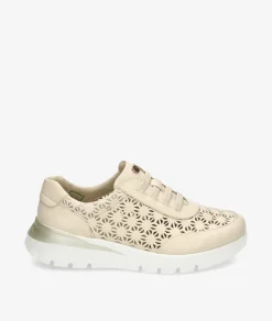 Mujer Pitillos Deportivos 11090 en beige