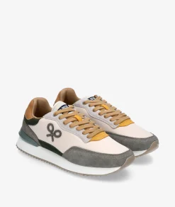 Hombre Silbon Deportivos RUNNING MULTI en beige
