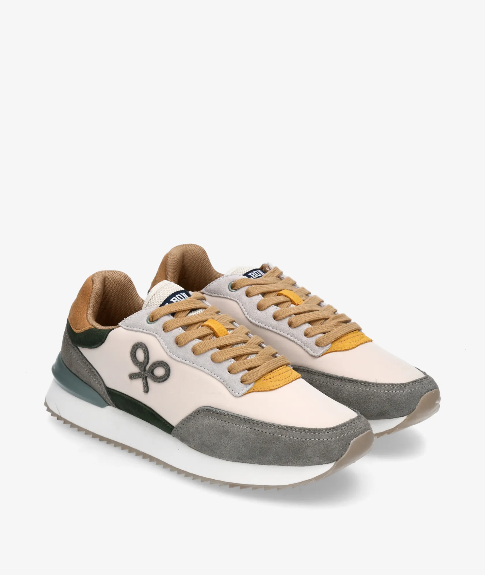 Hombre Silbon Deportivos RUNNING MULTI en beige