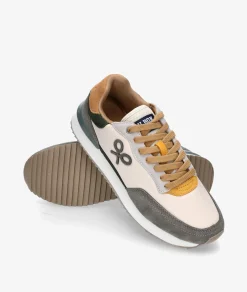 Hombre Silbon Deportivos RUNNING MULTI en beige