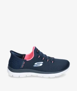 Mujer Skechers Deportivos 150123 en azul marino