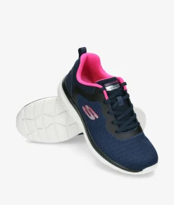 Mujer Skechers Deportivos 12607 en marino
