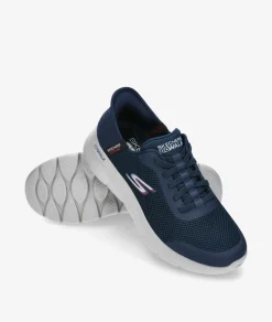 Hombre Skechers Deportivos 216324 en marino