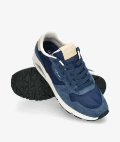 Hombre Skechers Deportivos 183053 en marino