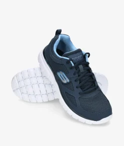 Hombre Skechers Deportivos 52635 en azul marino