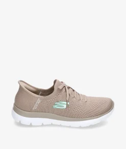 Mujer Skechers Deportivos 150263 en beige