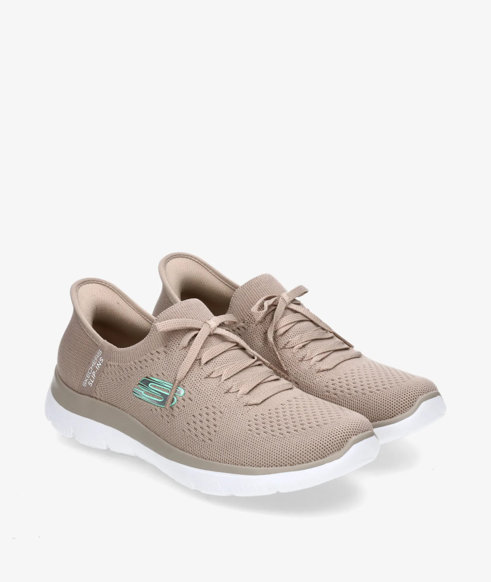 Mujer Skechers Deportivos 150263 en beige