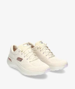 Mujer Skechers Deportivos 150051 en beige