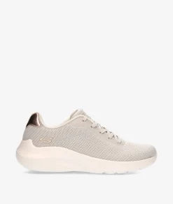 Mujer Skechers Deportivos 117679 en blanco
