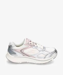 Mujer Skechers Deportivos 128633 en blanco