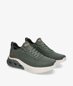 Hombre Skechers Deportivos 118344 en caki