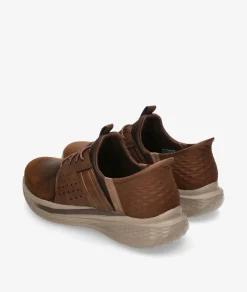 Hombre Skechers Deportivos 210828 en cuero