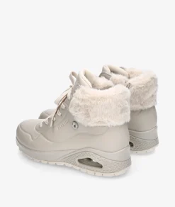Mujer Skechers Deportivos 168111 en hueso