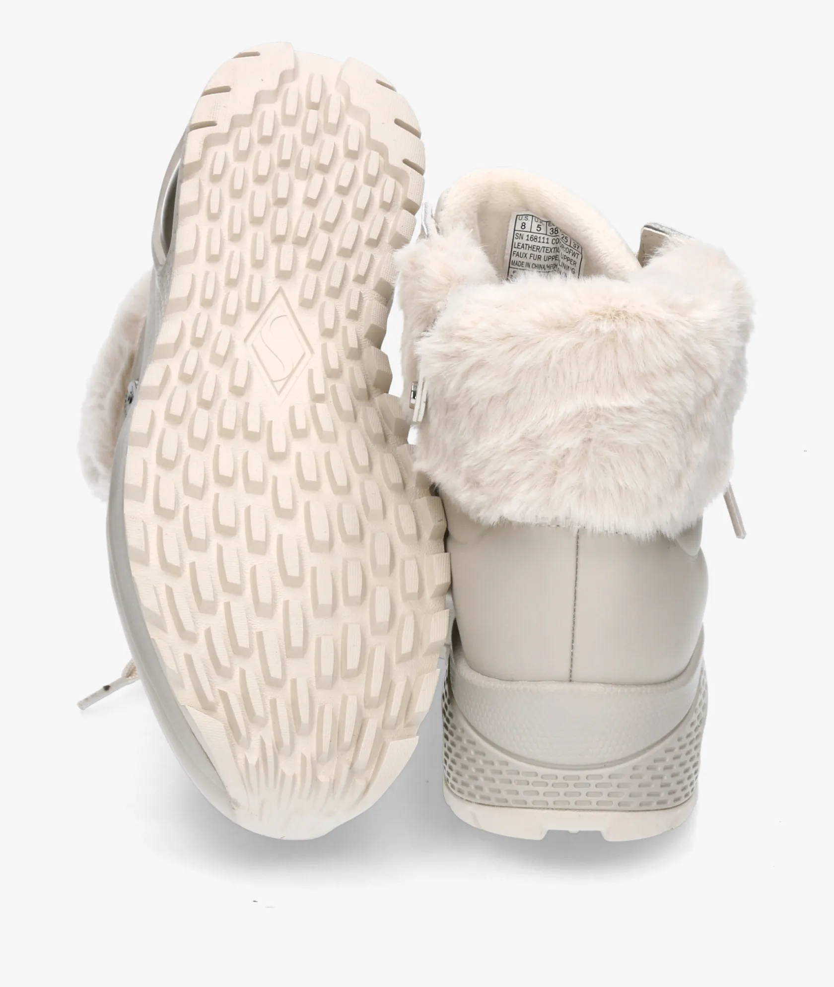 Mujer Skechers Deportivos 168111 en hueso